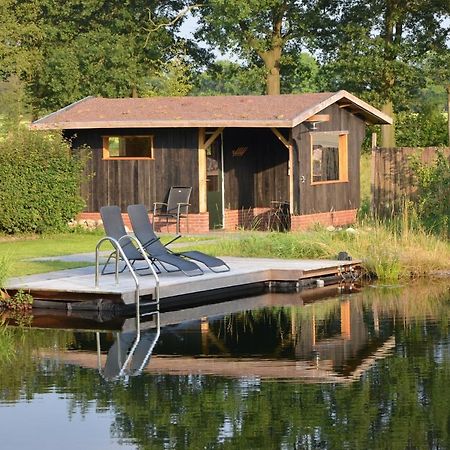 B&B Pipowagen "Het Wellnesst" Op Wellness Camping En B&B Stoltenborg Meddo Luaran gambar