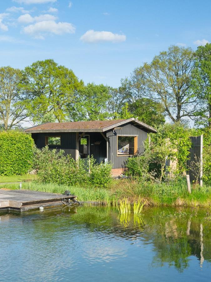 B&B Pipowagen "Het Wellnesst" Op Wellness Camping En B&B Stoltenborg Meddo Luaran gambar